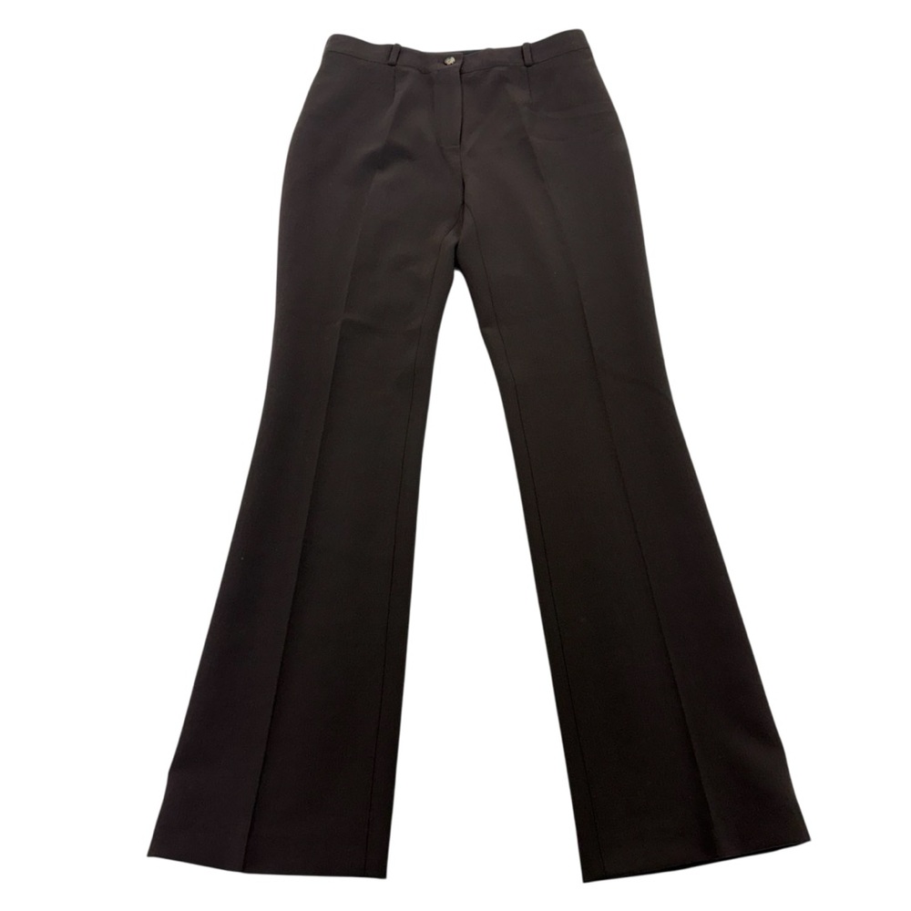 Celine Stretch Wool Pants 42 Brown - Picture 16 of 16